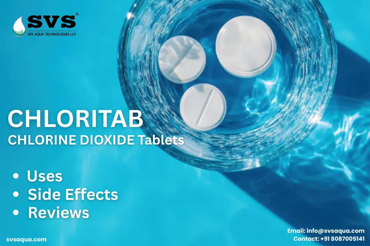 Chloritab: ClO₂ Tablet Uses & Reviews | SVS Aqua