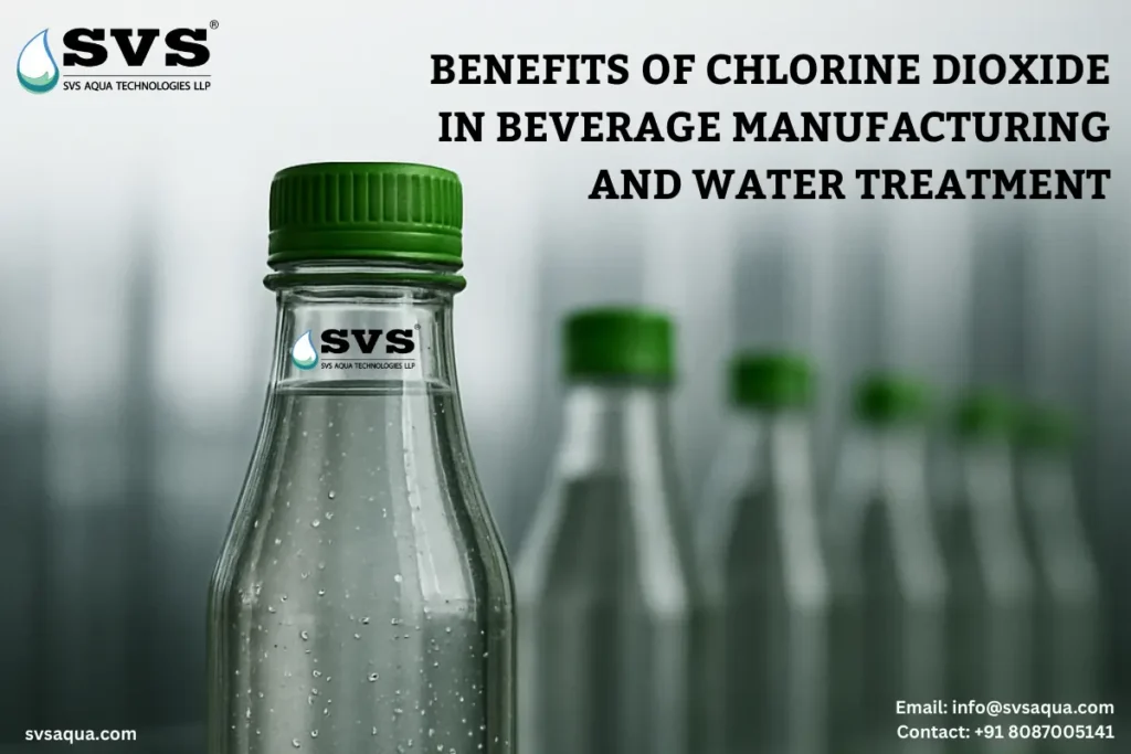 Benefits of Chlorine Dioxide for Beverage Manufacturing