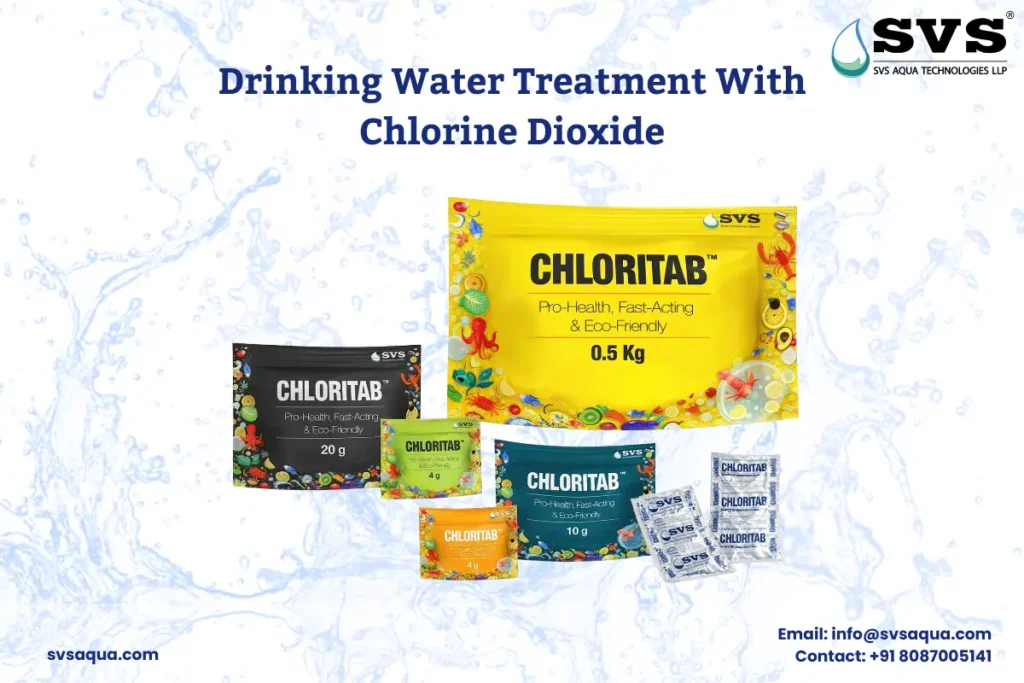 chlorine dioxide tablets for drinking water by svs aqua