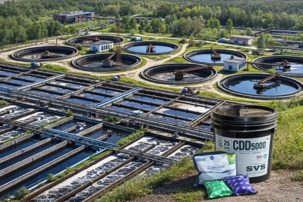 CDD 5000 dosing in water treatment plant
