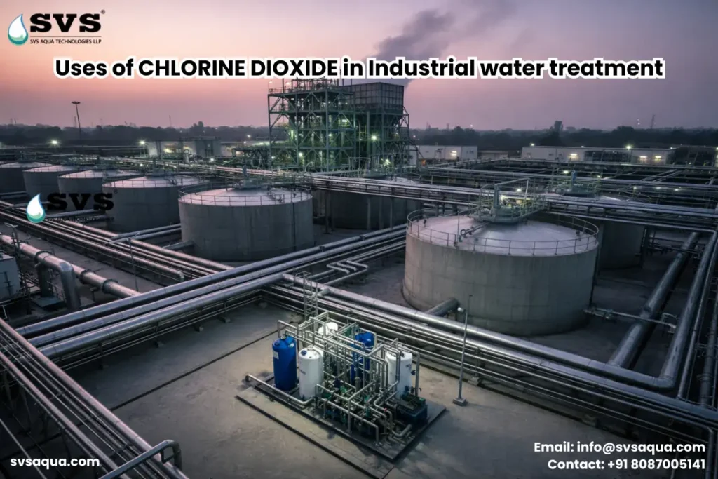 chlorine dioxide water treatment plant in India