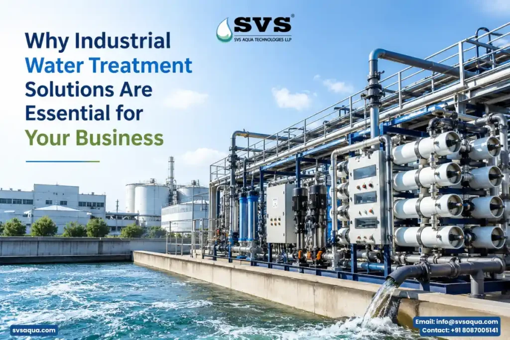 Industrial water treatment solutions for manufacturing industries