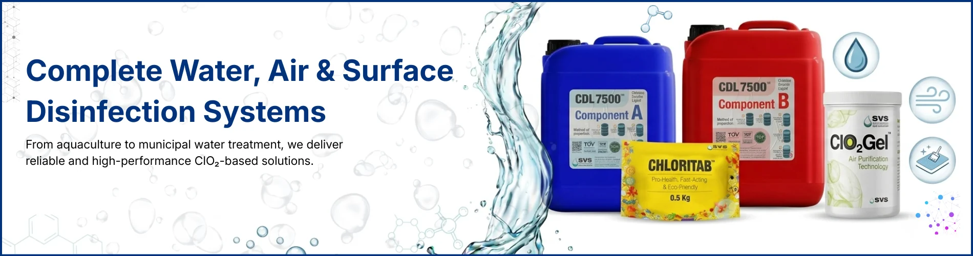 complete water air and surface disinfection systems